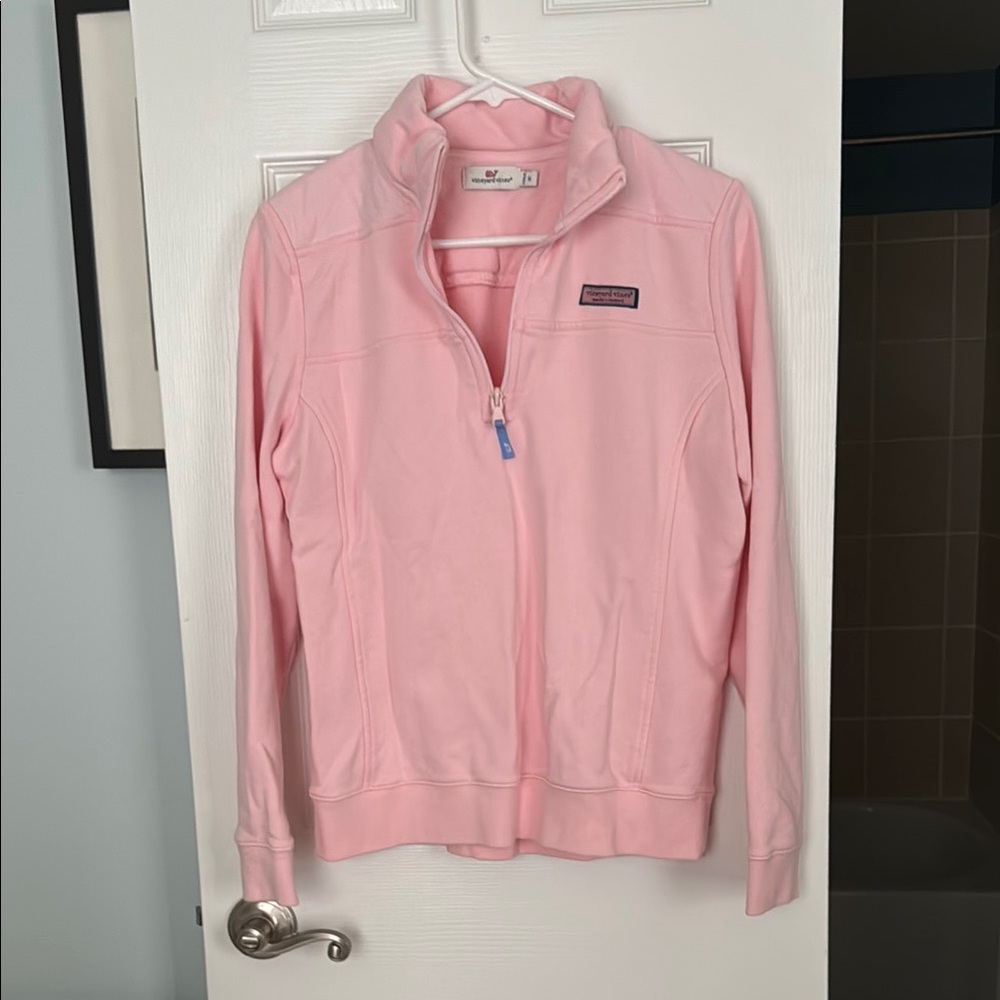 Vineyard Vines Light Pink pullover; GUC; size medium